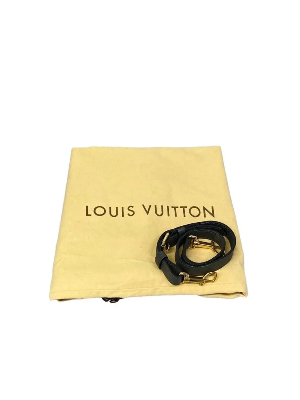 Louis Vuitton Handbag Mahina Stella GM Anthracite Leather